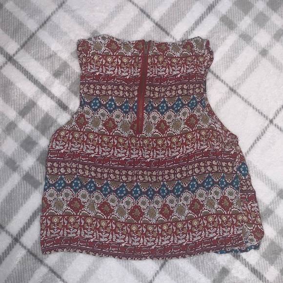 Earthbound boho cropped tank - Picture 3 of 4